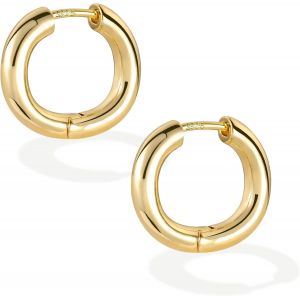 Chenquansarl-Boucles D'oreilles Épaisses Boucles D'oreilles Épaisses Cadeau Pour Femme Pour Maman Femme Petite Amie - Neuf