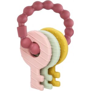 Yemaesre-Anneau Dentition Bebe, Anneaux De Dentition Souple En Silicone, Jouet Dentition Apa R, Jouets De Dentition À Mâcher Pour Bébé, Anneau De Dentition Didactique, Faciles À Saisir Et À Nettoyer - Neuf