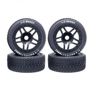 111mm 1/8 &eacute;chelle RC Off Road Buggy Pneus Roue 17mm Hex - Neuf