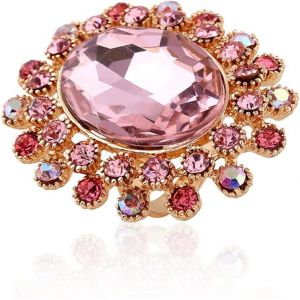 Kgabery-Bague Vintage En Oxyde De Zirconium Pour Femmes Et Filles-Extensible-R&eacute;glable-Ouverte-Pour Mariage,Cocktail,F&ecirc;te-Confortable-Art D&eacute;co-Pour No&euml;l,Anniversaire,M&eacute;tal,Zircone Cubique - Neuf