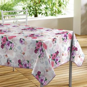ERYI-Nappe Rectangle (140 X 300 Cm) Rossana, Pvc Imprimé - Neuf