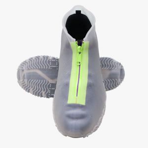 Couvre Chaussures Imperméables, Couvre Chaussures En Silicone Réutilisables Avec Semelle Renforcée Antidérapante Pour Les Jours Pluvieux Et Neigeux Pour Hommes, Femmes - Neuf