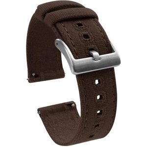Fdjhy-Bracelet De Montre En Toile Dégagement Rapide Sangles Tissées Bracelet De Remplacement Canvas Watch Strap 18mm 20mm 22mm Bracelet De Rechange En Militaire Balistique Pour Homme Et Femme - Neuf