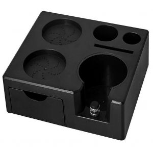 Station De Rangement Pour Tasseur De Cafe Expresso, Porte-Tasses 58 Mm, 54 Mm Et 51 Mm, Outils De Rangement Inclus - Neuf