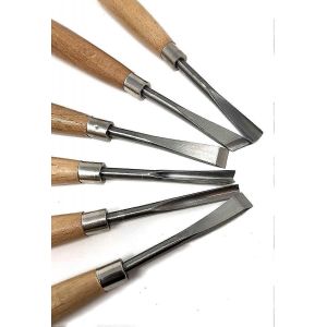 6 Pi&egrave;ces Outil De Sculpture Sur Bois Artisanat Outils De Sculpture Sur Bois Ensemble De Couteaux - Neuf