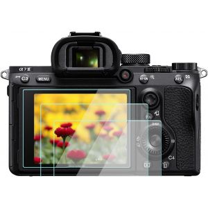 FX3 protecteurs d'&iquest;&iquest;cran compatibles avec appareil photo Sony FX3 ZV1 A7C A7RIV A7RIII A7 iii, verre tremp&iquest;&iquest; 9H, anti-rayures (Lot de 3) - Neuf