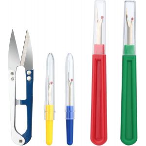 Mevronisshop-D&eacute;couseur De Couture Grand Et Petit Fil, Dissolvant De Coupe-Fil, D&eacute;coud-Vite, Pointeur De Point, Sac De Rangement - Neuf