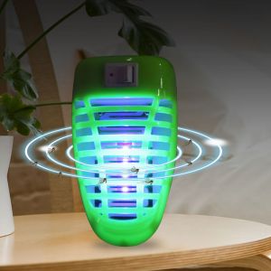 HJLIAN Tue-moustiques multifonction pour la maison, lumiere verte 110-240 V, 4 W (prise UE) - Neuf