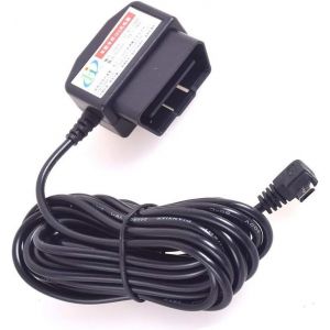 Auto Micro Dual USB Chargeur Convertisseur,DC 12 V &agrave; DC 5 V Direct to Battery Chargeur Filaire Fixe,C&acirc;ble de Charge Universel pour Dashcam/DVR de Voiture/GPS/iPhone/Samsung Mobiles/Tablette - Neuf