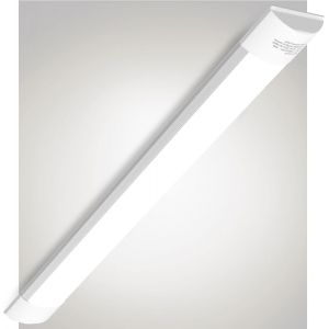 Kal-1pcs* 60cm Neon Led 20w Réglette Led Light - 2400lm 6500k Blanc Froid 23.62inch Led Garage Plafonnier Pour Atelier Led Plafonnier Néon Pour Bureau Lampe Plafond Chambre No Plug No Ground Wire - Neuf