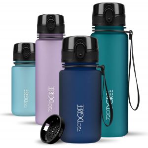 Gourde,Bouteille D¿Eau ¿Uberbottle¿ +Tamis-Fruits-350ml,500ml,650ml,1l,1,5l,2l-Sans Bpa,Étanche,Anti-Fuite, ,Légère-Idéal Pour École,Sport,Fitness,Gym,Travail.[I764] - Neuf