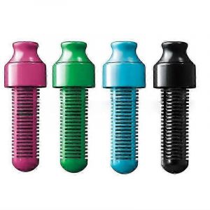 Bouteille d'hydratation avec filtre a charbon actif, portable, pour le sport en plein air, avec tete de remplacement, KC1590 - Neuf