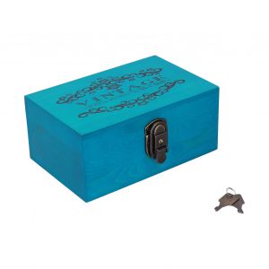Hjlian Boite De Rangement En Bois, Boite A Bijoux Decorative Retro, Organisateur D'articles Divers De Bureau Pour Bijoux, Colliers, Boucles D'oreilles - Neuf