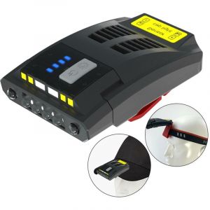 Capuchon De Charge Usb Multifonctionnel Étanche Led Tête Pivotante Capuchon Léger Abat-Jour Type De Clip Chapeau Lumière Mains Libres Pour La Chasse Camping Pêche, Modèle : Noir - Neuf