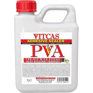 Loc-Enduit Adhésif Pva De 1 Litre-Pour Plâtre Résistant À La Chaleur-Colle Pour Carrelage-Apprêt À L'Emploi-Facile À Appliquer-Séchage Rapide-Haute Viscosité - Neuf