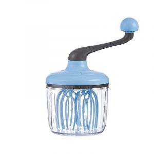 Fouet bleu, batteur à ?ufs multifonction, batteur à lait avec poignée ergonomique amovible pour cuisine, restaurant, boulangerie - Neuf