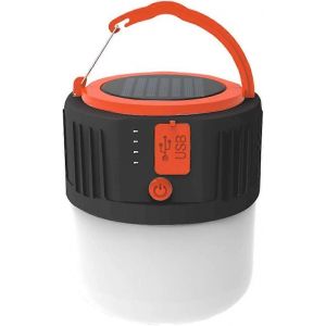 Lanternes De Camping Solaires Neuves Adapt&eacute;es,Lampe De Poche &Agrave; Manivelle Rechargeable Par Usb,Lampe De Tente Portable &Eacute;tanche,Avec Banque D'alimentation Et 5 Modes D'&eacute;clairage,F - Neuf