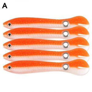 5pcs 10cm 6g R&eacute;aliste Faux App&acirc;t Loche Forme R&eacute;sistant Aux Morsures Accessoires Pratique App&acirc;t Artificiel Fournitures De P&ecirc;che-A - Neuf