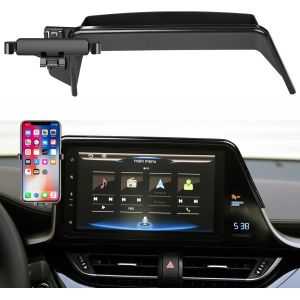 Compatible avec Toyota CHR Support T&eacute;l&eacute;phone Voiture avec Bo&icirc;te Rangement 2019 2020 2021 2022, Toyota CHR Support Phone Rotatif &agrave; 360&deg;Adapt&eacute;, 8"" (20,32 cm) Taille D'&eacute;cran Support Telephone - Neuf