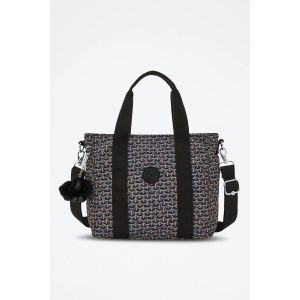 Sac &agrave; main Asseni Mini - Gris fonc&eacute; et noir Femme Taille unique Gris - Neuf