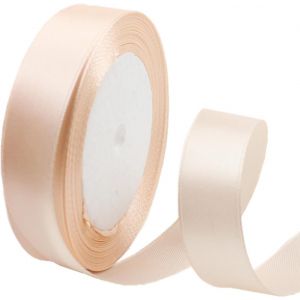 Ruban De Satin Double Face En Poudre De Champagne De 20 Mm Pour Emballage Cadeau De Noël, Emballage Cadeau, Bouquets, Gâteaux, Décoration De Mariage - Neuf