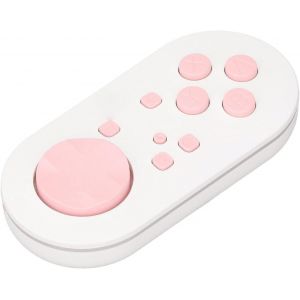 Mini Contr&ocirc;leur De Manette De Jeu Bluetooth Pour Application Anki, Mini Contr&ocirc;leur Bluetooth 4 Modes, Manette De Jeu R&eacute;tro 200 Mah Avec Veille Automatique, Alerte De Charge, (Pink) - Neuf