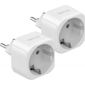 TLP-2PC Adaptateur de Voyage France vers Suisse, Adaptateur de Prise Europe vers Suisse pour Suisse, Maldives, Rwanda, Liechtenstein, Certification CE Type J - Neuf