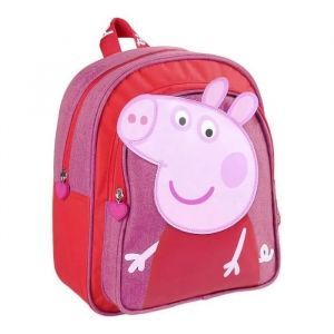 Cartable - Peppa Pig - Rose - 25,5 x 30 x 10 cm - Enfant - Maternelle - Neuf