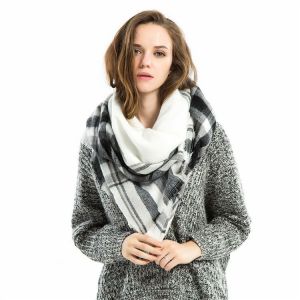 D'hiver Des Femmes Écharpe, Cape Châle, Grand Hiver De Foulard Pour Les Femmes, Les Femmes Foulards, Doux Rétro Couverture D'un Foulard, D'imitation Cachemire Tissus, Un Accueil Chaleureux Ch - Neuf