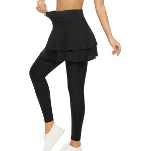 Ulteronixshop-Jupes De Sport Femme Avec Poche, Femmes Jupe Basique Pliss&eacute;e Patineuse Fille Elastique Court Mini Jupe, Short Short Tennis Golf Entra&icirc;nement Sports Pantskirts - Neuf