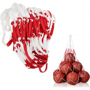 Acdsgd-Grand Filet De Ballon, Sac En Filet En Nylon, Sac De Transport De Balles De Grande Capacit&eacute;, Filet De Transport Pour Balles De 10 &Agrave; 15 Balles, Pliable, Rangement, Durable Et R&eacute;utilisable Pour - Neuf