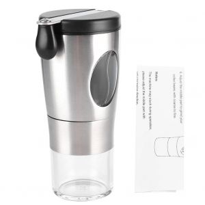Hjlian Moulin A Cafe Manuel En Acier Inoxydable Resistant A L'usure Pour La Maison - Neuf