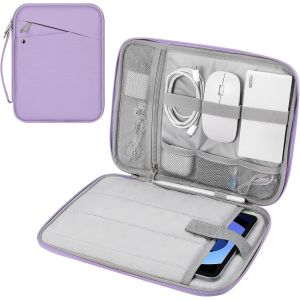 KAL-Housse De Protection 9-11 Pouces Avec Poignée, Sac De Voyage Rembourré Pour Nouvel Ipad Air 11 Pouces M3 2025, Ipad A16 11"", Ipad Pro 11 M4, Ipad 10/9/8/7, Tab S9/S8 11, Violet - Neuf