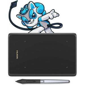 CHECARZHN--NO1-Inspiroy H420X Tablette Graphique Osu, Tablette De Dessin Numérique Avec Stylet Passif À 8192 Niveaux, Compatible Avec Windows Mac Linux Android, Pour Peinture Signature Electronique D - Neuf