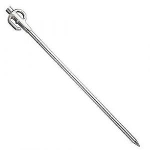 Robuste Piquet/Chien Enjeu De La Cour/L'utilisation À L'extérieur, Le Chien De Câble, Acier Pieu/Chien Accessoires De Camping/De Jardin, Le Camping, La Plage, En Plein Air - Neuf