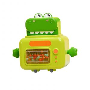 Children's Small Pull-Back Car Toy Lightweight Portable Puzzle Toy Gift for Children's Day-Vert - Neuf