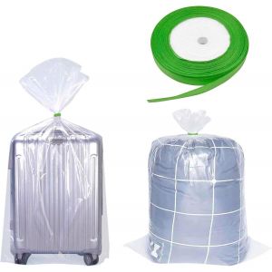 Mevronisshop-5 Pi&egrave;ces Sacs De Rangement Extra Larges En Plastique Transparent,90 X 100 Cm,Pour Prot&eacute;ger De La Poussi&egrave;re, Bagages, Valises, Meubles, Consolateurs, Chaise - Neuf