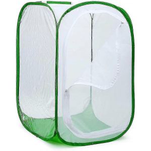 Grand terrarium pliable pour abris a papillons, filet anti-insectes et anti-papillons pour la reproduction - Neuf