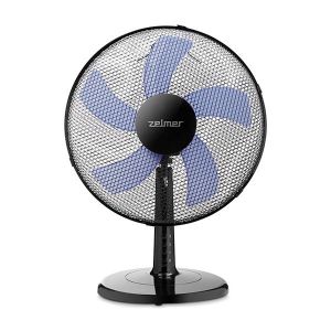 Zelmer Ztf0400 Ventilateur De Bureau Noir Design Moderne - Neuf