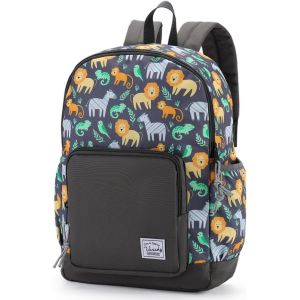 Sac à Dos Enfant,Léger Cartable Filles Garcons Primaire Maternelle 4-6 Ans Imperméable Mignon Sac à Dos Fille Garçon pour A4 Dossier Préscolaire Voyage avec Sangle de Poitrine[T184] - Neuf