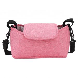 Sac De Rangement Pour Poussette, Multifonction, Grande Capacite, Elegant, Leger, Pour Le Camping En Plein Air, Rose - Neuf