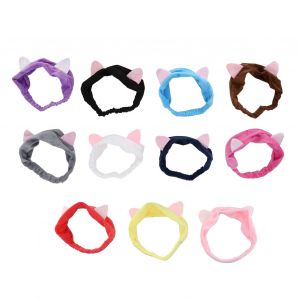 Lot De 11 Bandeaux A Oreilles De Chat, Doux Et Confortables, Pour Femmes Et Filles - Neuf