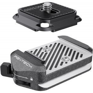 Quick Release Plate & Clamp V2, Adaptateur Arca Swiss 1/4"" &agrave; 3/8"" pour Sony/Nikon/Fuji/Canon/DJI, Compatible Tr&eacute;pied/Unipode/Chariot/Stabilisateur - Neuf