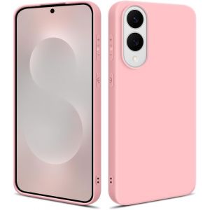 CAUC-HSP &Eacute;tui de protection, rose, compatible de mani&egrave;re ajust&eacute;e avec Samsung Galaxy S25 Edge, r&eacute;sistant aux-rayures et aux chocs, anti-chute, en silicone TPU, prot&egrave;ge l'appareil photo et l'&eacute;cran, su - Neuf