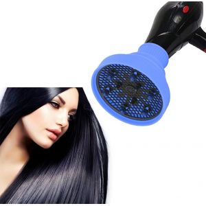 KALANKA-Diffuseur Sèche Cheveux Universel, Silicone Pliable Cheveux Sèche-cheveux Diffuseur, Couverture Universelle Pour SèChe-Cheveux, Outil Coiffure Pour Salon Coiffure Pour SèChe-Cheveux, Rose - Neuf