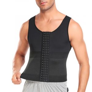 Tenue Amincissante Pour Homme,Corset,Glashirt,Compression De L'abdomen,Contrôle Du Ventre,Entraîneur De Taille,Cincher,Sous-Vêtements,Haut Précieux - Neuf