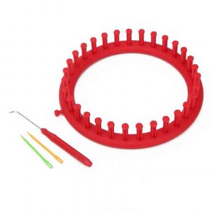 Ronde En Plastique &Agrave; Tricoter Des M&eacute;tiers De 19 Cm De Diam&egrave;tre Pour Faciliter L'&eacute;charpe De D&eacute;cisions Et D'accessoires D'artisanat - Neuf