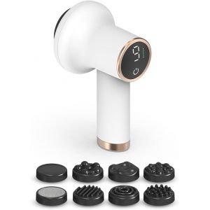 Electrique Masseur Anti Cellulite, Appareil Anti Cellulite Portabilit&eacute; Massager Avec 8 T&ecirc;tes De Massage, Raffermit Et Sculpte, Soulage Les Tensions Musculaires De Taille Abdomen Fesses Et Jambes - Neuf