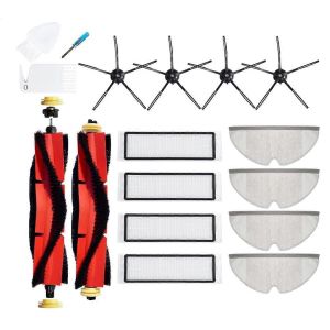 Kit de 17 pi&egrave;ces de rechange pour S5 S5 Max S6 S6 MaxV S6 Pure E20 E25 E35 Balayage et nettoyage Robo - Neuf