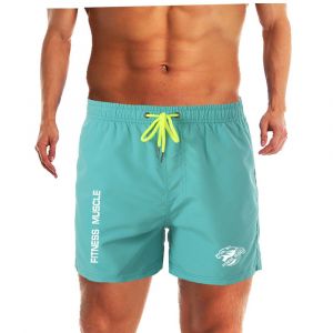 Bermuda Short De Plage Pour Hommes,Doublure En Maille,Pantalon De Bain,Séchage Rapide,Surf,Short De Plage,Fitness,Muscle,Pantalon De Sport Aquatique,Été-Xl-A - Neuf